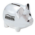 Silver Piggy Bank